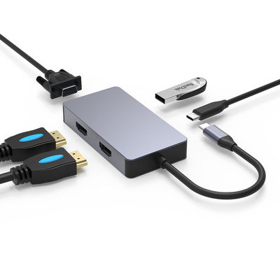 5Gbps USB C 5 In 1 Adapter