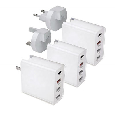 Bảo vệ quá áp Bộ chuyển đổi tường USB Type C PD 48W US QC 3.0